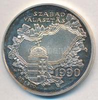 Kiss György (1943-) 1994. "Dr. Antall József / Szabad Választás 1990" Ag emlékérem (10g/0....