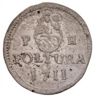 1711PH Poltura Ag "I. József" (1.1g) T:2-
Huszár 1579., Unger II.: 1160