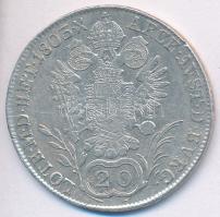 1803B 20kr Ag "I. Ferenc" T:2-,3