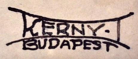 cca 1933 Kerny István (1879-1963): Angyalvár, Róma, aláírt, pecséttel jelzett vintage fotóművészeti ...