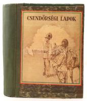 1943 A Csendőrségi lapok c. újság teljes évfolyama bekötve. Jó állapotban.