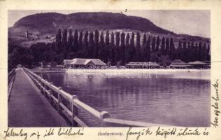 Badacsony, látkép, vegyes minőség - 2 db régi képeslap