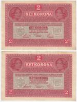 1917. 2K (2x) sorszámkövetők T:I-