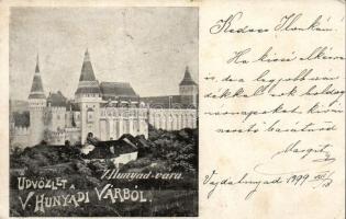 1899 Vajdahunyad, vár / castle (Rb)