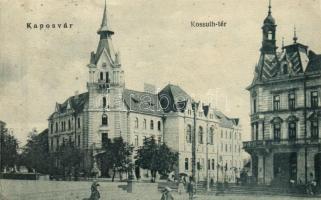 Kaposvár, Kossuth tér; kiadja Frommer Irén (EK)