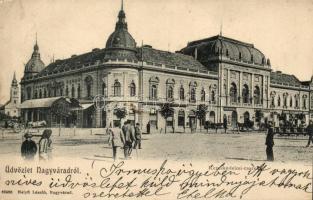 Nagyvárad, Kereskedelmi csarnok, Nádor Henrik üzlete; kiadja Helyfi László / commercial hall, shop (EK)