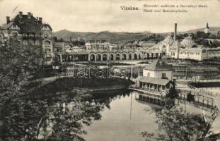 Vízakna, Salzburg, Ocna Sibiului; Kincstári szálloda, Bercsényi tó / hotel, lake (EK)