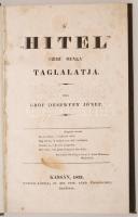 Desewffy Jósef, gróf: A Hitel czímü munka taglalatja.
Kassa, 1831. Werfer Károly. 260 + [3] p. Első...