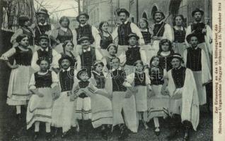 'Zur Erinnerung an das 15. Stiftungsfest des Münchener Ungarnheims (Magyar Otthon) am 23. November 1913' / Commemoration of the 15. Stiftungsfest, Hungarian folklore (EK)