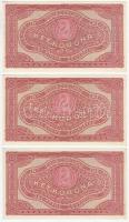 1920. 2K "*" (3x) sorszámkövetők T:I,I-