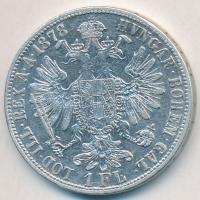 Ausztria 1878. 1Fl Ag "Ferenc József" T:2  Austria 1878. 1 Florin Ag "Franz Joseph" C:XF