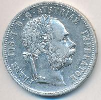 Ausztria 1878. 1Fl Ag "Ferenc József" T:2 
Austria 1878. 1 Florin Ag "Franz Joseph&q...