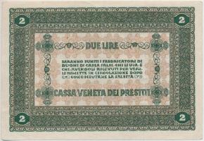 Olaszország/Velence/osztrák-magyar megszállás 1918. 2L T:III szakadás
Italy/Venice/Austrian-Hungari...