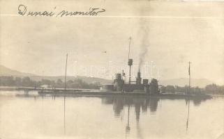 Dunai monitorhajó / Hungarian monitor ship, photo (EK)