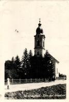 1941 Sárközújlak, Livada; Római Katolikus templom / church photo (kis szakadás / small tear)