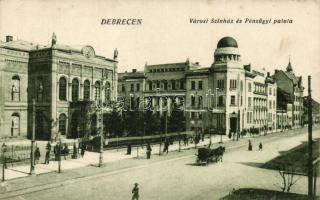 Debrecen, Városi színház, Pénzügyi palota