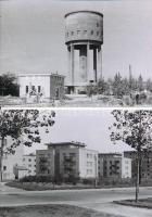 cca 1950 Képriport Sztálinváros építéséről, Rózsa György fotóriporter hagyatékában őrzött 42 db korabeli negatívról készült mai nagyítások, 9x13 cm