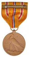Amerikai Egyesült Államok 1942. "Ázsiai és Csendes-óceáni hadszíntér érem" Br kitüntetés m...
