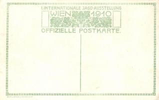 1910 Vienna, Wien; I. Internationale Jagd Ausstellung, Luna Park, Lunabahn / international hunting e...