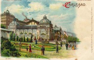 Karlsbad C Litho Gegen Licht (fl)