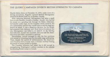 Amerikai Egyesült Államok 1975. "A Tizenhárom Eredeti Állam Gyűlésének Bicentenáriuma - A Quebe...