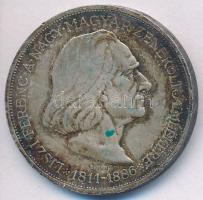 1936. 2P Ag "Liszt Ferenc" T:2- patina