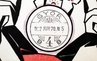 Schima Bandi (1882-1959): A munka 1026 év óta Magyarországon először van képviselve! (1922). Vegyes ...