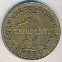 Franciaország / Evreux 1922. 1Fr sárgaréz T:2
France / Evreux 1922. 1 Francs Brass C:XF