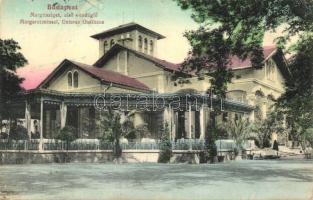 Budapest XIII. Margitszigeti alsó vendéglő