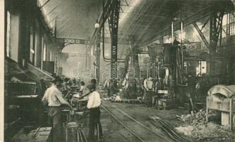 Resicabánya, Recita; Kovácsműhely / forge interior (EK)