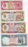 Afganisztán 1979-1993. 100-10.000A (4xklf) T:I Afghanistan 1979-1993. 100 - 10.000 Afghanis (4xdiff) C:UNC