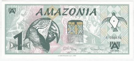 Amazónia 2005. 1A fantázia bankjegy T:I Amazonia 2005. 1 Ara fantasy banknote C:UNC