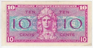 Amerikai Egyesült Államok / Katonai kiadás 1954-1958. 10c T:III
USA / Military Payment Certificate ...