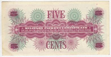 Amerikai Egyesült Államok / Katonai kiadás 1968-1969. 5c T:II
USA / Military Payment Certificate 19...