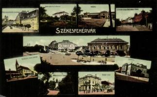 Székesfehérvár, vasútállomás, Széchenyi és Nádor utca, Vörösmarty tér