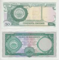 Mozambik 1961. 100Esc + 1967. 500Esc + 1970. 50Esc + 1972. 1000Esc T:I-
Mozambique 1961. 100 Escudo...