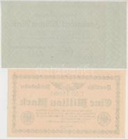 Németország / Weimari Köztársaság / Birodalmi Vasutak 1923. 1.000.000M + 200.000.000M T:I-
Germany ...