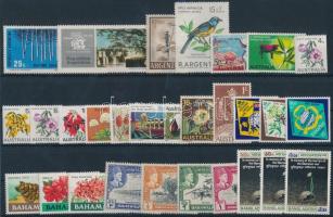 Flower 1951-1975 14 sets + 14 individual values Virág motívum: 1951-1975 14 klf sor + 14 klf önálló ...