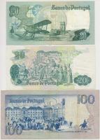 Portugália 1971. 20Esc + 1978. 20Esc + 1985. 100Esc T:II-,III
Portugal 1971. 20 Escudos + 1978. 20 ...