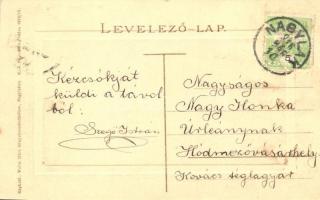 Nagylak, Nadlac; Piac tér, Ágostoni evangélikus templom, kiadja Weisz Márk / market square, church