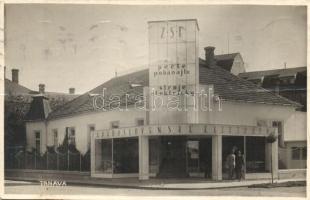 1934 Nagyszombat, Trnava; Nyugat-Szlovákiai elektromos művek / Západo Slovenské Elektrárne / power plant, photo