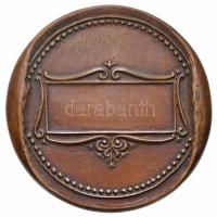 Tóth Sándor (1933-) DN "Csongrád megye" Br plakett gyűjtői tokban (126mm) T:1
Hungary ND ...