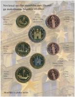 Lettország 2004. 1c-2EUR (8xklf) Euro próbaveretek szettben T:BU
Latvia 2004. 1 Cent - 2 Euro (8xdi...