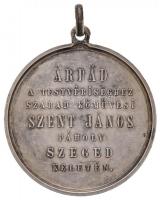 ~1870. "A szegedi Árpád páholy emlékérme" jelzetlen Ag emlékérem. "ÁRPÁD - A TESTVÉRI...