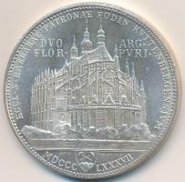 Ausztria 1887. 2Fl Ag "Ferenc József" Kuttenberg gyűjtői másolat (21,44g) T:2
Austria 188...