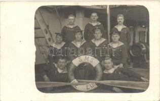 S.M.S. Prinz Eugen, K.u.K. navy sailors group photo (EK)