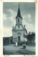 Gyenesdiás, 3 db régi városképes képeslap, vegyes minőség