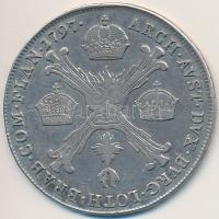 Osztrák Németalföld 1797B 1/4 Koronatallér Ag "II. Ferenc" (7,18g) T:3,2- kis ph.
Austria...