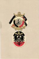 Wilhelm II, German Empire medal, Emb. litho