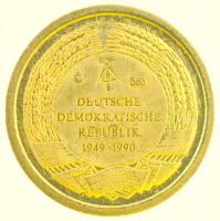 Németország 1999. "Berlini fal leomlásának 10. évfordulója" Au emlékérem sorszámozott tanú...